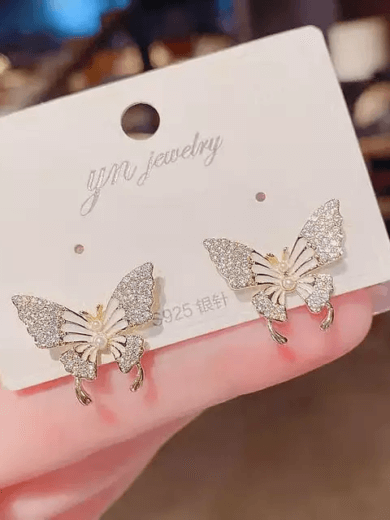 Butterfly Stylish Way Of Earring Set Drop Earring For girls & Womens